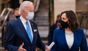 Biden and Harris