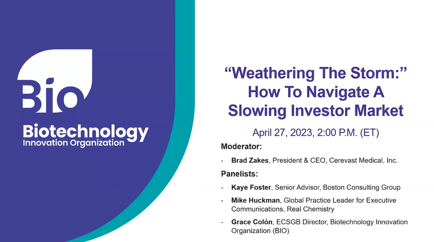 Weathering the Storm webinar title slide